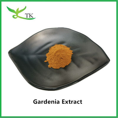طبقة غذائية طبيعية نقية Gardenia Jasminoides Extract Powder Geniposide 10%